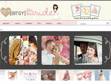 Tablet Screenshot of bitsybride.com